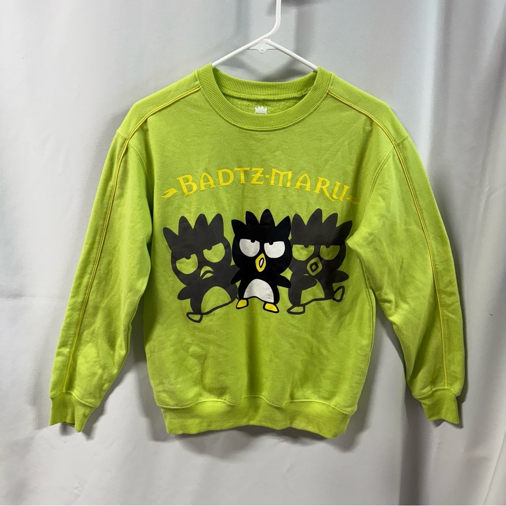 Sanrio Badtz-Maru Green Sweatshirt